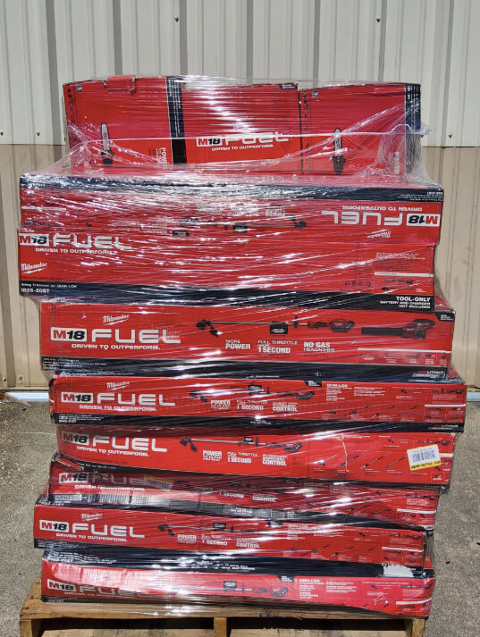 Milwaukee tool returns pallet