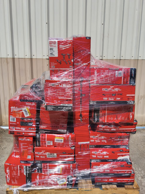 Milwaukee tool returns pallet