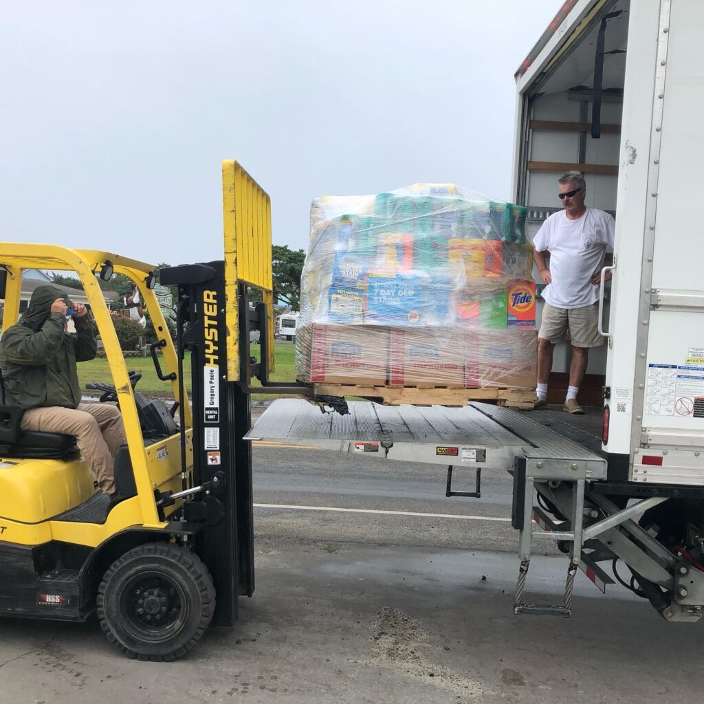 Truckload tools pallets