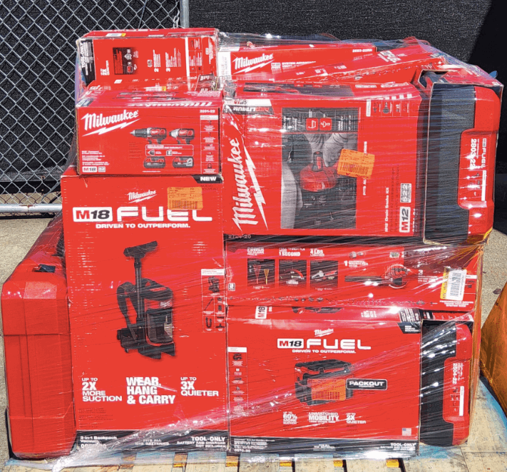 MILWAUKEE TOOLS PALLET