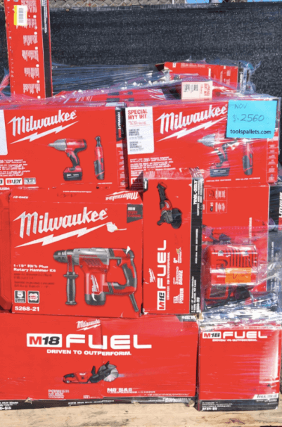 Buy Milwaukee Tool Pallets
