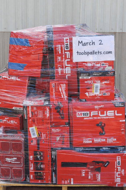 Milwaukee Tool liquidation pallet