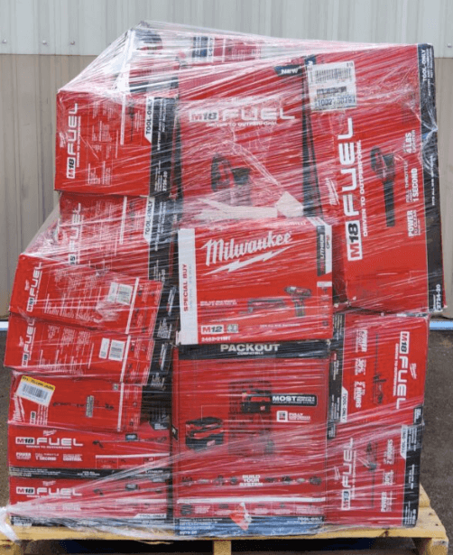 Milwaukee Tool liquidation pallet