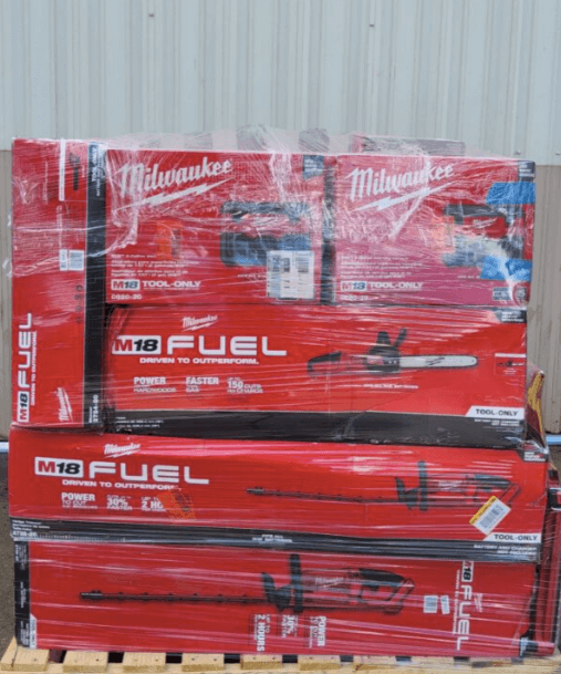 Milwaukee Tool liquidation pallet