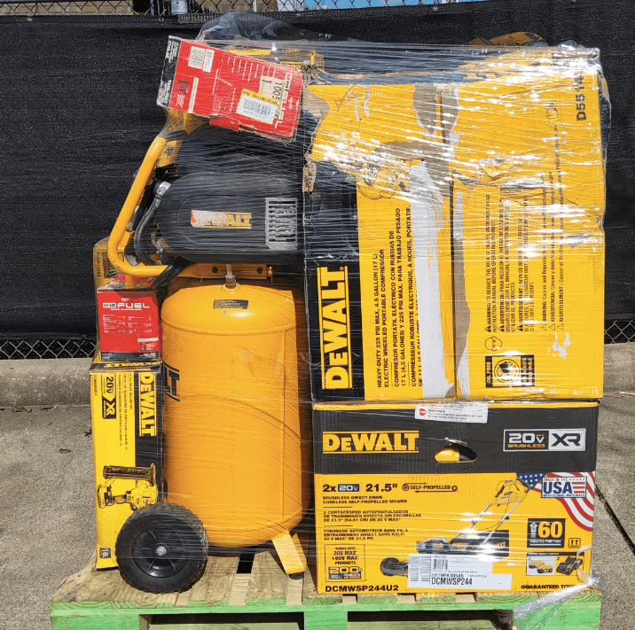 MILWAUKEE and DEWALT TOOL PALLET