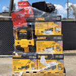 MIXED MILWAUKEE DEWALT TOOL PALLETS