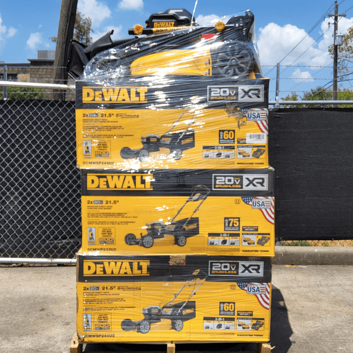 MIXED MILWAUKEE DEWALT TOOL PALLETS