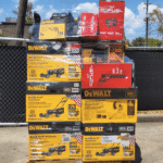 MIXED MILWAUKEE DEWALT TOOL PALLETS