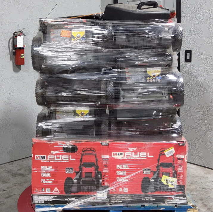 MILWAUKEE MOWERS PALLET