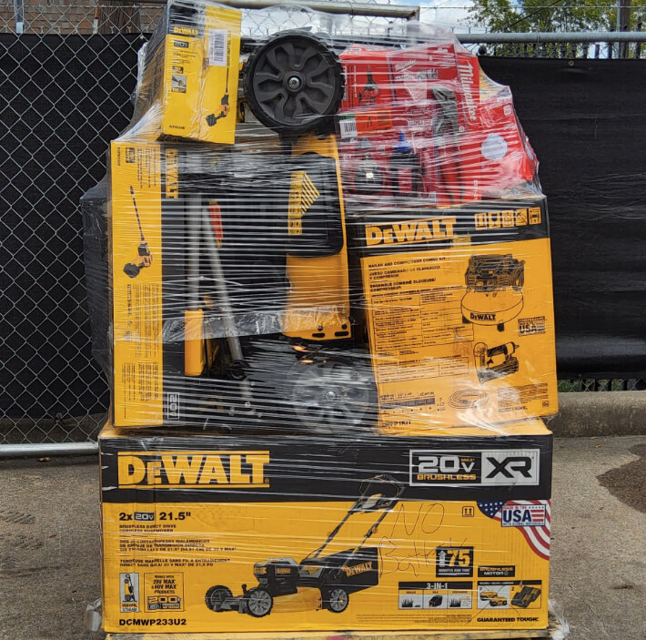 Mixed MILWAUKEE & DEWALT PALLET