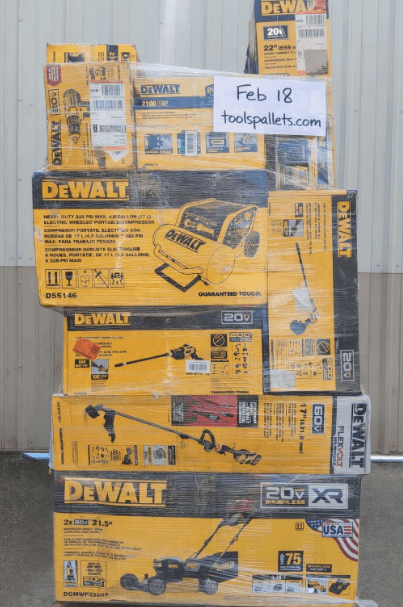 DEWALT TOOL PALLETS