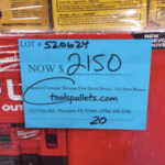 Milwaukee & DeWalt Tool Pallets