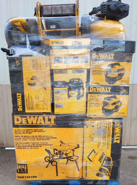 Affordable DeWalt Tool Pallets