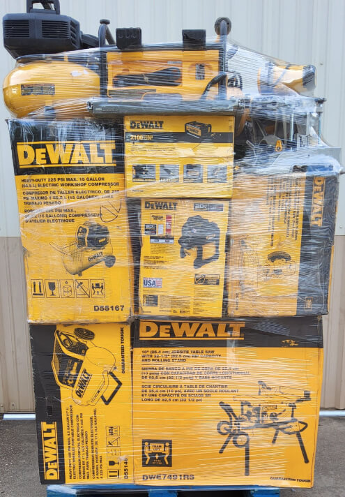 Affordable DeWalt Tool Pallets