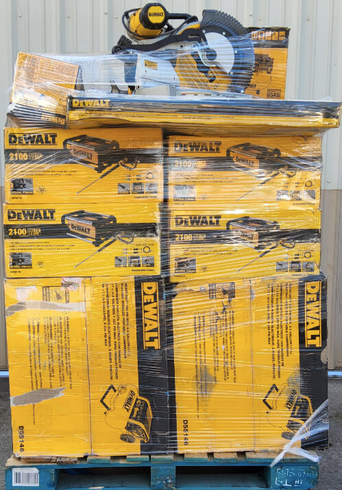 DEWALT TOOL PALLET returns