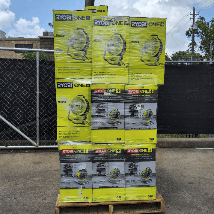 RYOBI FANS PALLET