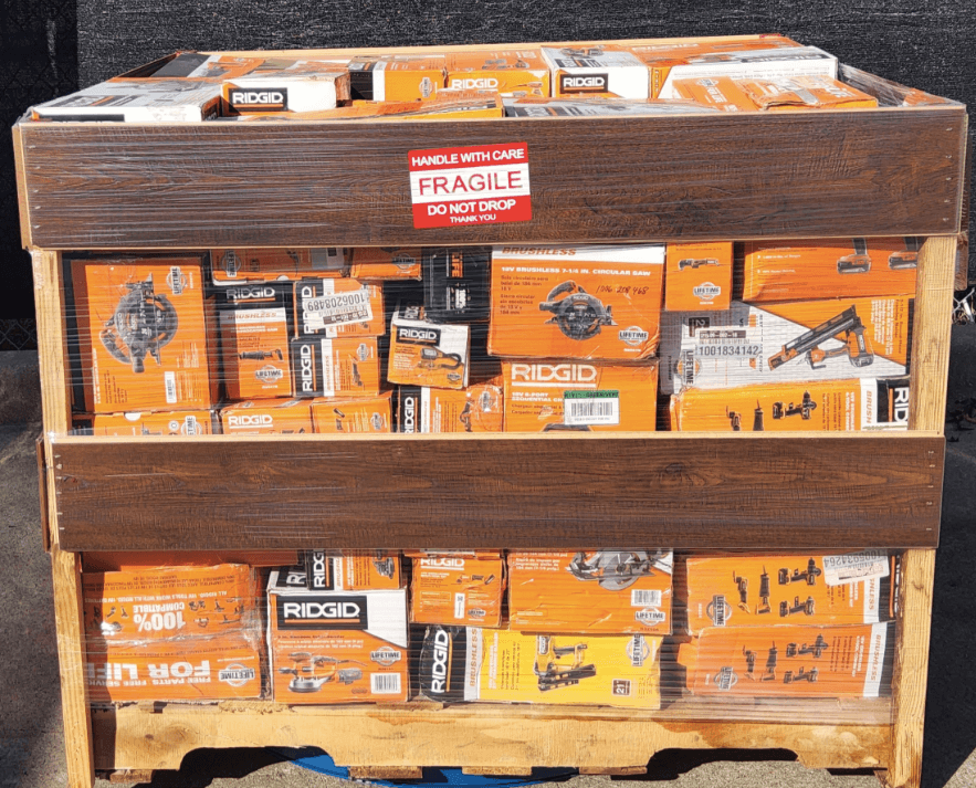 Manifested Ridgid SeeSnake Pallets