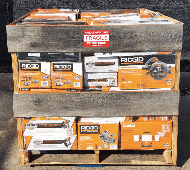 Manifested Ridgid SeeSnake Pallets