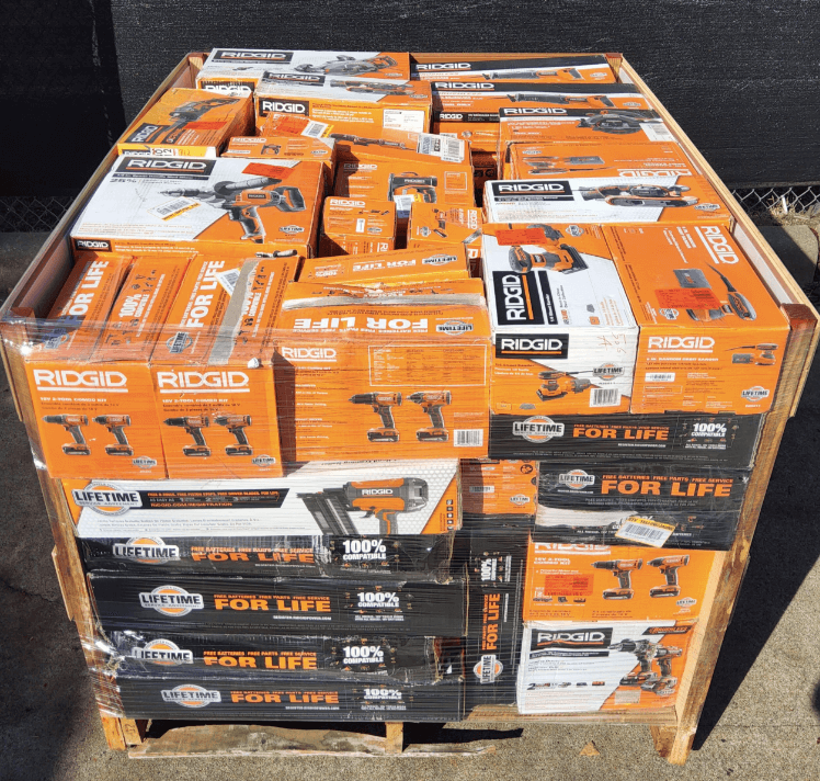 Manifested Ridgid SeeSnake Pallets