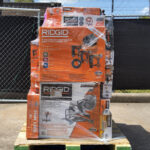 Grade A Ridgid Tool Pallets