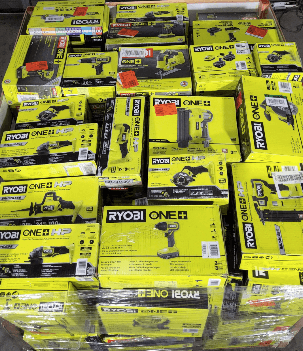 Manifested Ryobi Tool Lots