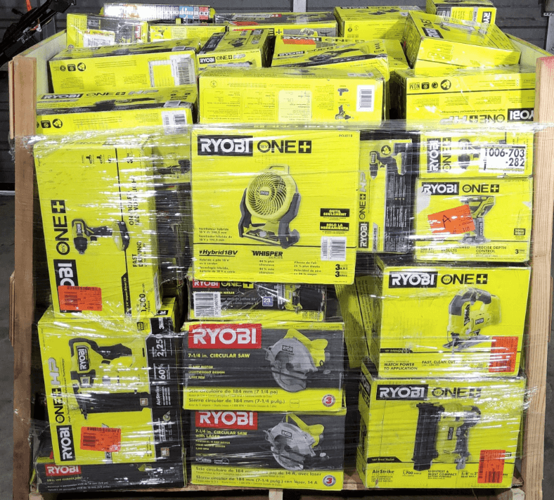 Manifested Ryobi Tool Lots