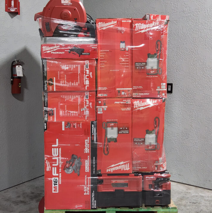 MILWAUKEE m18 m12 TOOL PALLET