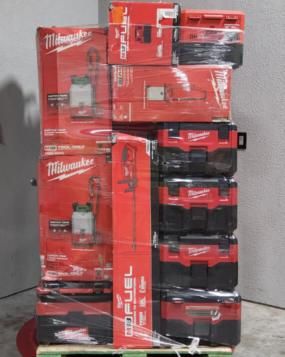 MILWAUKEE m18 m12 TOOL PALLET