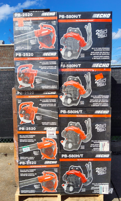 ECHO LAWN EQUIPMENT PALLET